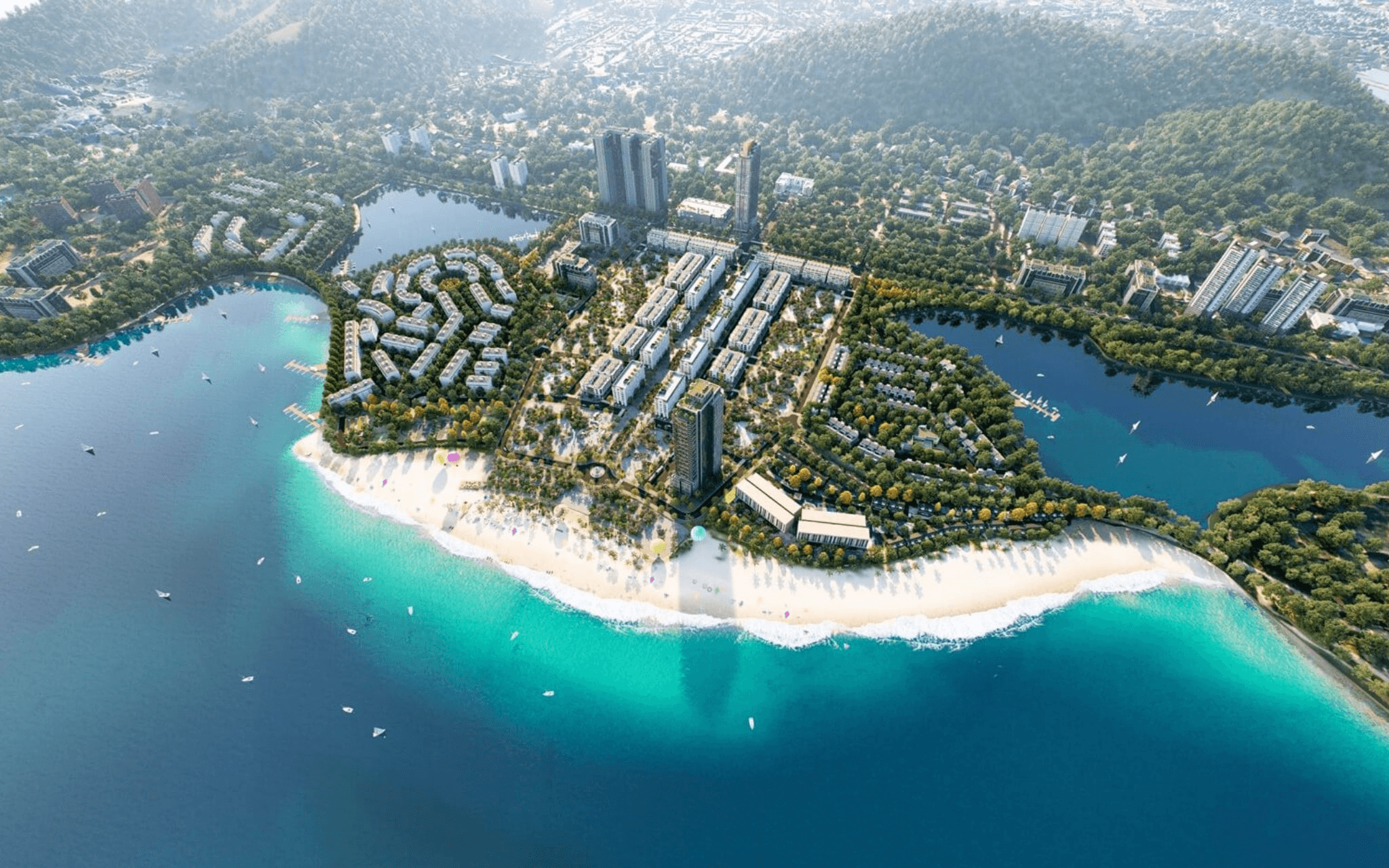 Tuyến phố đi bộ sầm uất tại Sora Bay Hạ Long - "trái tim" của cuộc cách mạng kinh tế đêm, nơi du khách bị cuốn vào vòng xoáy mua sắm, ẩm thực và giải trí không ngừng nghỉ 24/7.