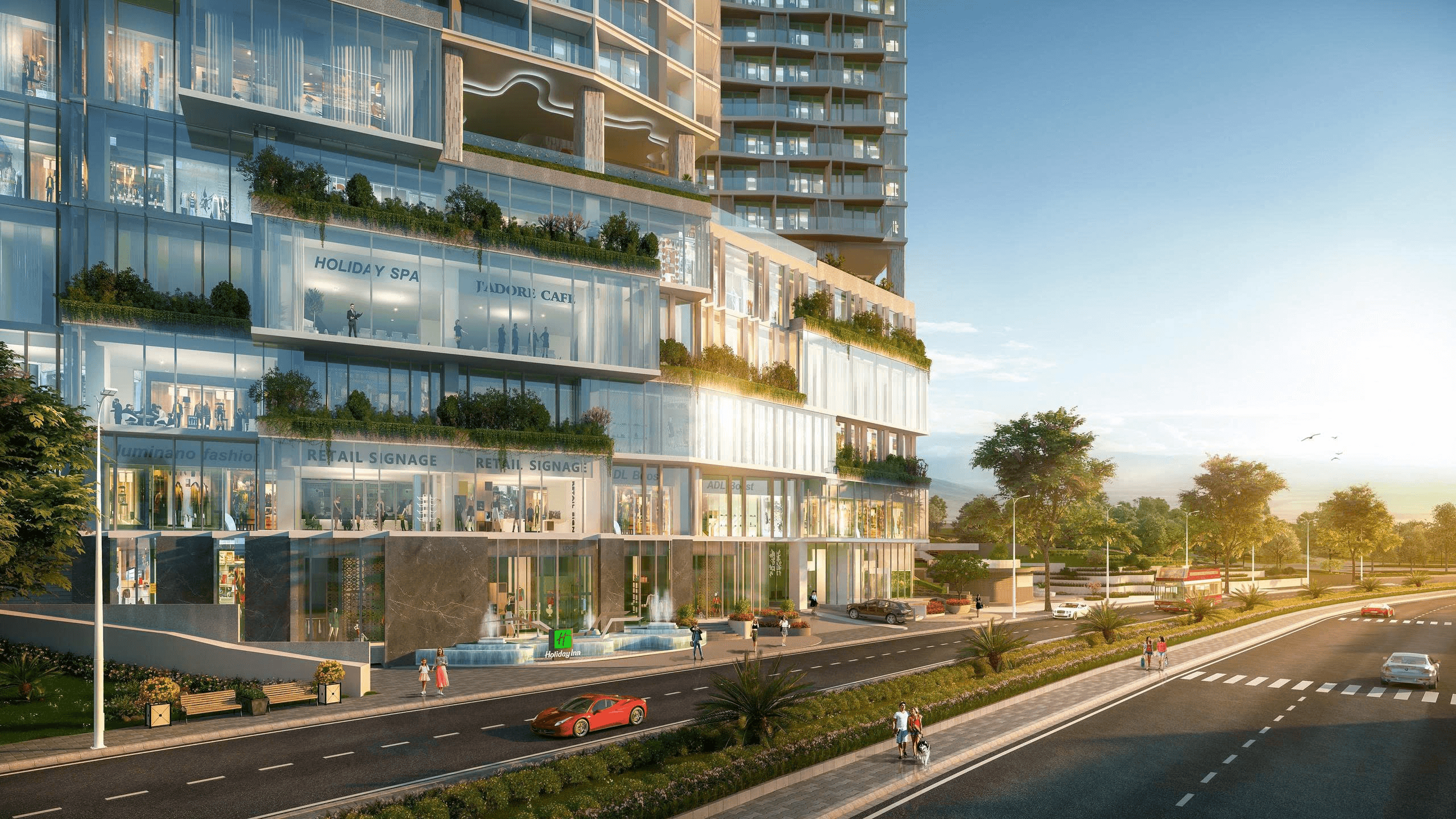 Hợp tiện ích 5 sao quốc tế